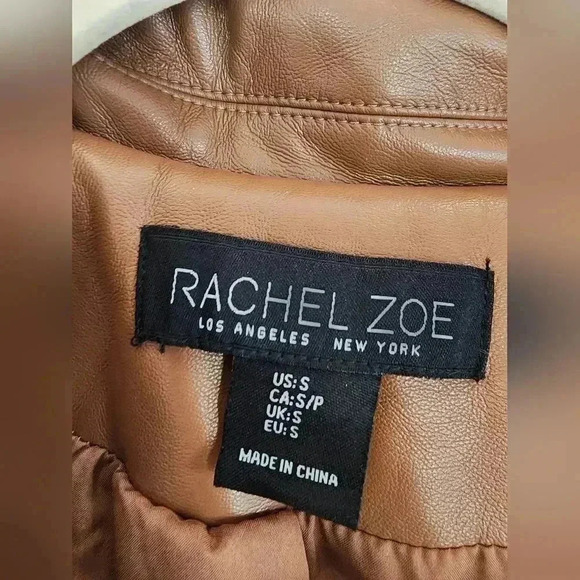 Rachel Zoe Faux leather jacket - Picture 2 of 10